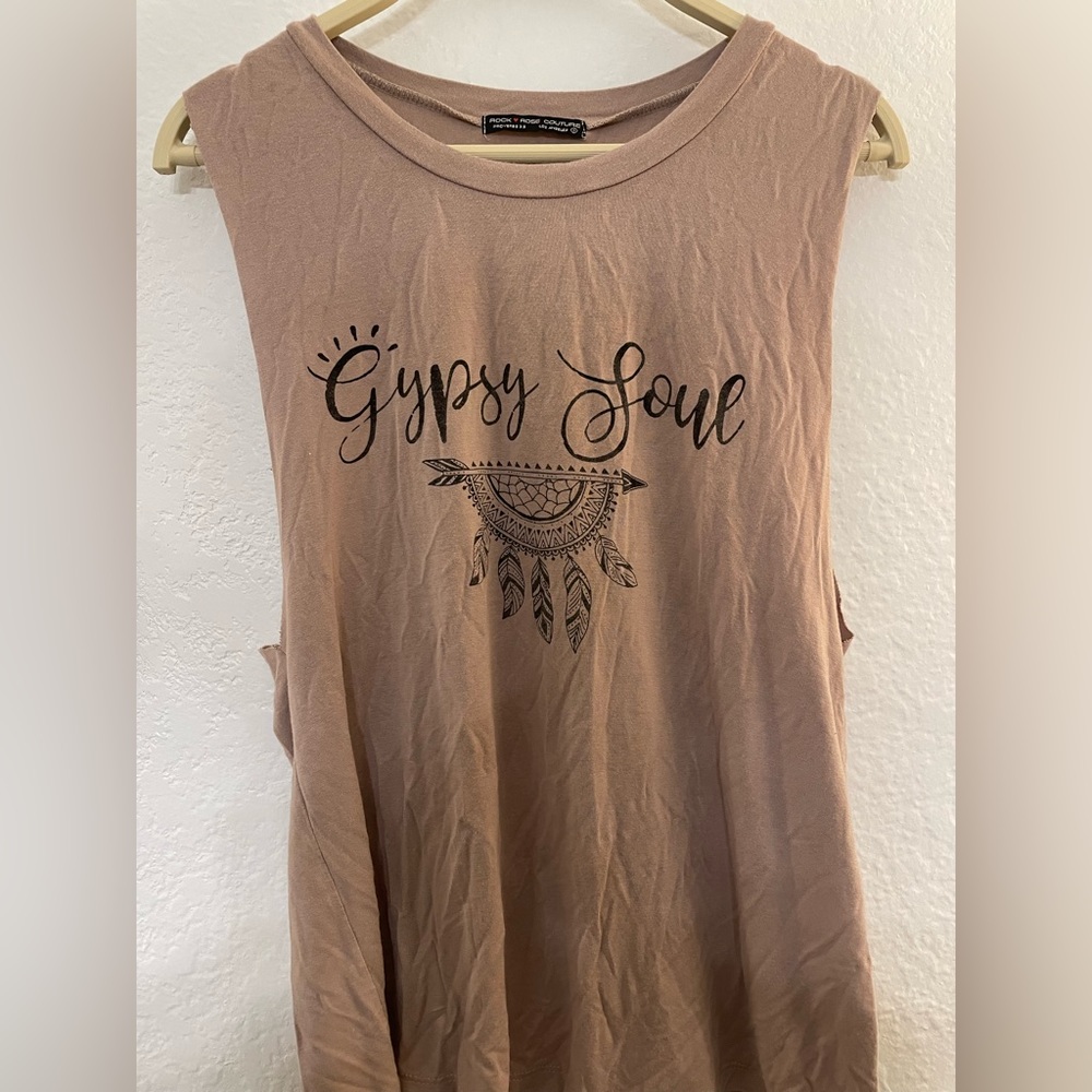Three Bird Nest muscle tank